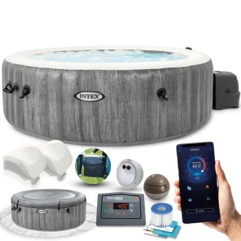 Надувной SPA-бассейн Intex 28442 на 6 человек, 216x71 см
