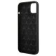 Mercedes Silicone Line futrālis iPhone 14 Plus - melns