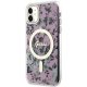 Guess iPhone 11 / XR Case Flower MagSafe, Pink
