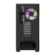 Datora korpuss Darkflash DS900 ar 7 ARGB ventilatoriem, melns