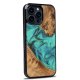 Bewood unikāls korpuss iPhone 16 Pro Max - tirkīza krāsā | Unique Case for Turquoise