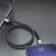 3mk Hyper Cable N-SERIES USB-A uz Micro USB kabelis 50cm 10W QC 3.0, melns