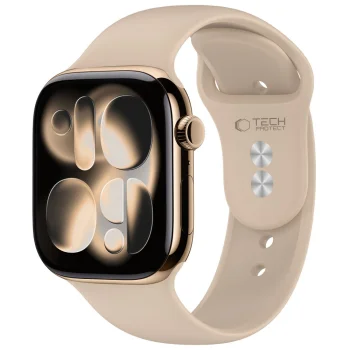 Tech-Protect Silicone siksniņa Apple Watch 44 / 45 / 46 / 49 mm, Walnut