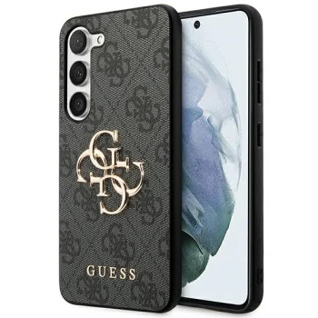 Чехол Guess 4G Big Metal Logo для Samsung Galaxy S23+ серый