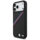 BMW iPhone 17 Pro Max vāciņš M Tricolor Metal Logo MagSafe, melns