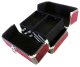 Cosmetic Train Case 25x17x17 cm, Purple