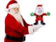Dancing and Singing Santa Claus, Christmas Window Decoration, 30 cm