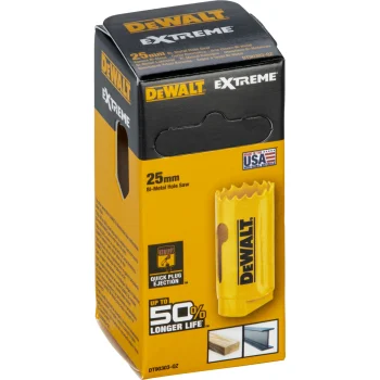 Биметаллическая коронка DeWalt DT90303-QZ Bi-Metal Extreme 25 мм