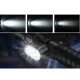 Trizand 24003 Front and Rear Bike Light Set, USB Rechargeable