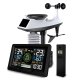 Berdsen BD-914 Wireless Weather Station with Wind and Rain Sensor, Black
