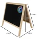 Magnētiskā krītiņu markieru flomastieru bērnu tāfele 40x40 cm 25571 | Magnetic chalk board