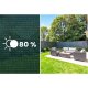 Plonos Shade Net 1.2x50 m 110 g/m² with 50 Green Clips