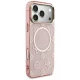 Guess IML Peony Dot MagSafe чехол для iPhone 17 Pro Max – розовый