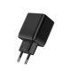 Tech-Protect C35W-2 charger, 2x USB-C PD 35W - black