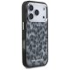 Karl Lagerfeld IML leoparda raksta MagSafe vāciņš iPhone 17 Pro - melns | Leopard Pattern Phone Case Cover Black