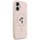 Karl Lagerfeld iPhone 17 Case Silicone Karl&Choupette MagSafe, Pink