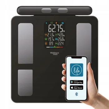 Умные аналитические весы Webber SCALA с Bluetooth и 15 параметрами