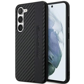 Mercedes-AMG Samsung Galaxy S23+ Case Carbon Stripe & Embossed Black