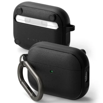 Austiņu maciņš Ringke Onyx, AirPods Pro 3, ar MagSafe, melns