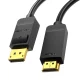 кабель 4K DisplayPort to HDMI Cable 2m Vention HAGBH (черный)