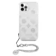 Apple iPhone 12 Pro Max 6.7\'\' Guess Peony Chain Collection Case Cover (GUHCP12LKSPESI), Silver | Чехол Кейс...