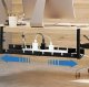 Adjustable Under Desk Cable Management Organizer, Black