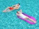 BESTWAY 43103 Inflatable Floating Mattress with Mesh Bottom Purple, 159 cm
