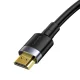 Кабель Baseus Cafule HDMI / HDMI 2.0 4K 60 Гц 3D 18 Гбит/с – черный