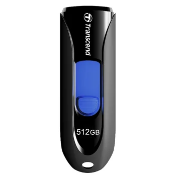 USB флеш-накопитель Transcend JetFlash 790 512 ГБ USB 3.1 Gen 1, черный