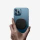 Baseus Mini Magnetic Wireless Qi Charger 15W (MagSafe Compatible for iPhone), Black (WXJK-F01) | Pārnēsājams Bezvadu...