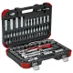 GEDORE red Socket Set 1/4\" and 1/2\", 94 Pieces R46003094