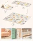 Divpusējs spēļu putu paklājs bērniem, saliekams bērnu istabas grīdas paklājiņš NICEKIDS, 200x150cm,...
