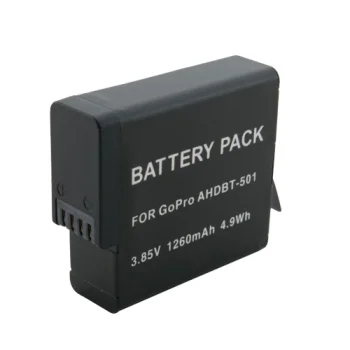 Аккумулятор GoPro AHDBT-501, 1260mAh, Li-ion, для Hero 5/6