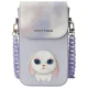 Сумка для телефона 3-в-1 Nimmy Big Eyed Pet 2.0 Rabbit с кошельком и чехлом для...