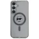 Karl Lagerfeld Button Choupette MagSafe vāciņš Samsung Galaxy S25 melns