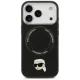 Karl Lagerfeld iPhone 17 Pro Karl Pin MagSafe Case, Black