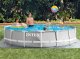 Каркасный бассейн Intex 26724 с аксессуарами 457 x 107 см, 18-в-1, серый