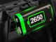 Xbox Controller Battery Pack 2x 2650mAh and Charger Series X S, Black Green