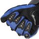 Military Sports Protective Motorcycle Gloves, Size L, Blue