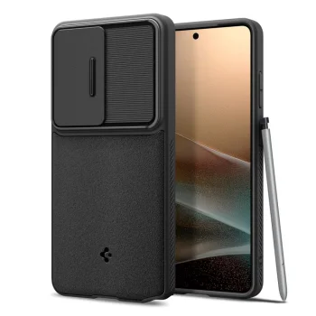Spigen Optik Armor vāciņš priekš Samsung Galaxy S26 Ultra, melns