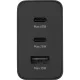 Samsung Trio 65W Wall Charger 2x USB-C 1x USB-A Black