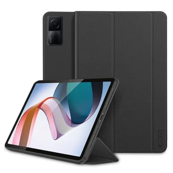 Tech-Protect SmartCase vāciņš Xiaomi Redmi Pad 10.6 planšetdatoram, Melns