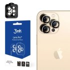 Apple iPhone 14 Pro / 14 Pro Max 3MK Pro Lens Full Camera Tempered Glass, Gold | Pilns Kameras Aizsargstikls