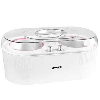 Profesionāls dubultais vaska sildītājs iWax 2in1 400ml + 800ml 400W