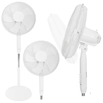Longwell Industrial Ltd H-072 grīdas ventilators 45W, balts