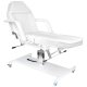 Cosmetic Chair Hyd. Basic 210 White On Wheels