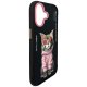 Чехол Nimmy Glasses Cool Cat для iPhone 17, черный