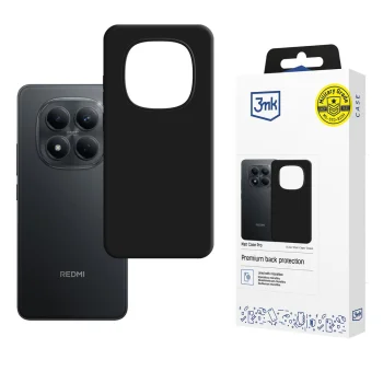 3mk Matt Case Pro Case for Xiaomi Redmi Note 15 Pro 4G, Matte Black