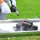 Manual BBQ Air Blower for Grill and Fireplace AG287, Black
