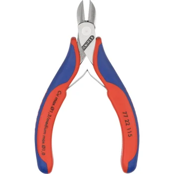 Бокорезы для электроники KNIPEX 77 22 115, 115 мм